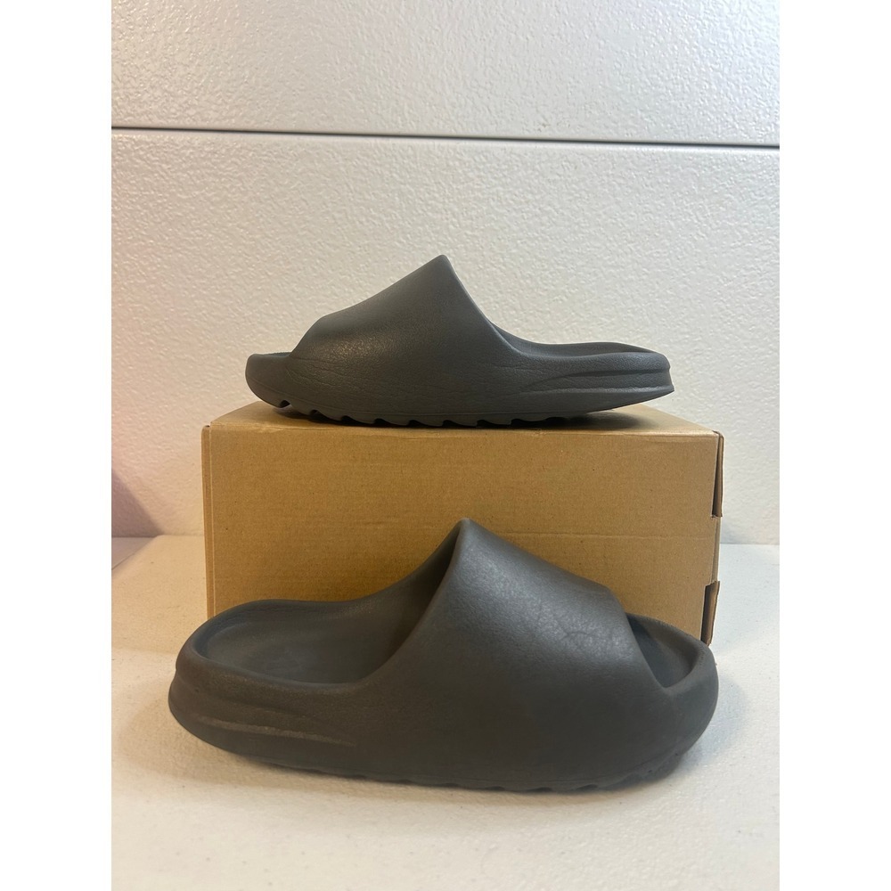 Adidas Yeezy Slide Onyx Dark Charcoal 4m‎ #2544